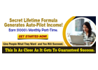 Earn $1,000's Monthly Part-Time!