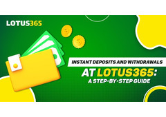 How to get Instant Deposits and Withdrawals at Lotus365 app