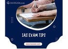 IAS Exam Tips | IASExam.com